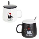 Комплект 2 чаши- Mr.&Ms.