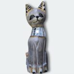 Котка дървена - 30 см